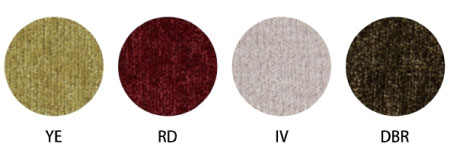 モール糸を使用した光沢のあるファブリック