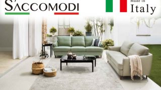 ヴェネチアンタンニングレザーと職人の技が生み出す、伝統のイタリアンソファ S'ACCOMODI（サコモディ）